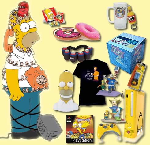 Los Simpson Merchandising