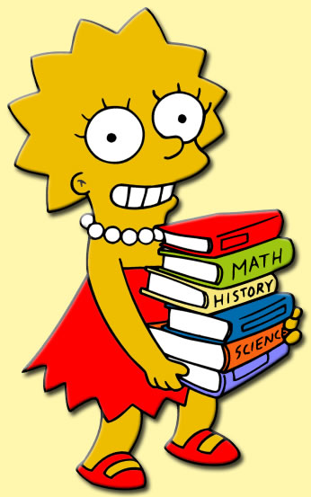 Lisa no solo es la más inteligente de la serie!!