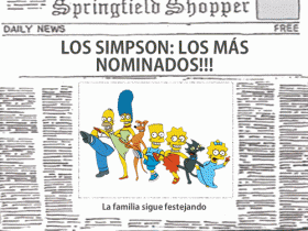 Los simpson los más nominados