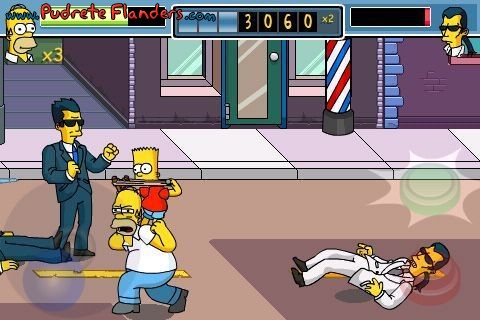 Simpson Arcade, Homero Simpson convertido en hÃ©roe callejero
