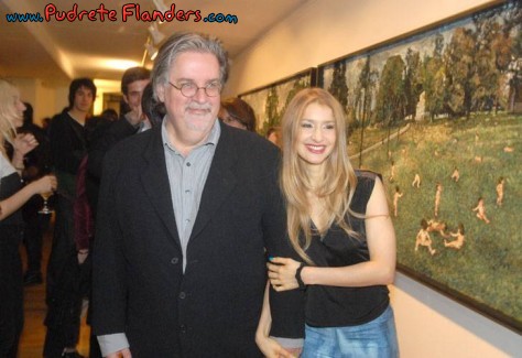 Matt Groening dará el “sí” con su novia argentina
