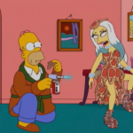 Lady Gaga en el peor capítulo de toda la historia de Los Simpson