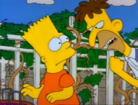 Imagen Promocional de Intercambio Cultural Temporada 1 de Los Simpson