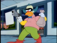 Imagen Promocional de Krusty Va a la Cárcel Temporada 1 de Los Simpson