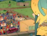 Imagen Promocional de La Odisea de Homero Temporada 1 de Los Simpson