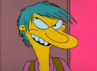 Imagen Promocional de Una Noche Encantadora Temporada 1 de Los Simpson