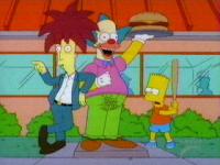 Imagen Promocional de El día de la muerte de la comedia Temporada 12 de Los Simpson