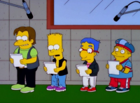 Imagen Promocional de Ídolos Temporada 12 de Los Simpson