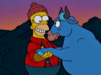 Imagen Promocional de Relatos extraordinarios Temporada 12 de Los Simpson