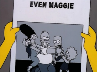 Imagen Promocional de Conflictos familiares Temporada 13 de Los Simpson