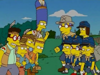 Imagen Promocional de La guerra de Bart Temporada 14 de Los Simpson