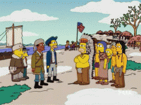 Imagen Promocional de El recorrido histórico de Marge Temporada 15 de Los Simpson