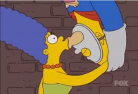 Imagen Promocional de Hombre Pie Temporada 15 de Los Simpson