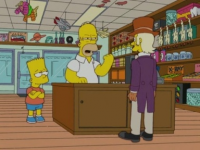 Imagen Promocional de El gordo y el niñito Temporada 16 de Los Simpson