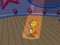 Imagen Promocional de Una estrellita estrellada Temporada 16 de Los Simpson