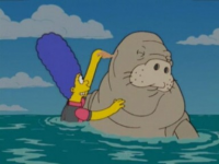 Imagen Promocional de La hoguera de los manatíes Temporada 17 de Los Simpson