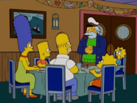 Imagen Promocional de Las historias más mojadas jamás contadas Temporada 17 de Los Simpson