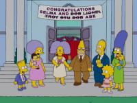 Imagen Promocional de El viejo Romeo y la nueva Julieta Temporada 18 de Los Simpson
