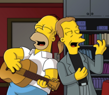 Imagen Promocional del capítulo Creciendo en Springfield Temporada 18 de Los Simpson