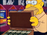 Imagen Promocional de Nuestros Años Felices Temporada 2 de Los Simpson