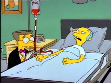 Imagen Promocional del capítulo Sangre Nueva Temporada 2 de Los Simpson