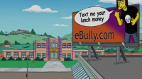 Imagen Promocional de La Niña y La Ballena Temporada 21 de Los Simpson