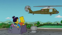 Imagen Promocional de Robándose la primera base Temporada 21 de Los Simpson