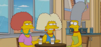 Imagen Promocional de Azul y Gris Temporada 22 de Los Simpson