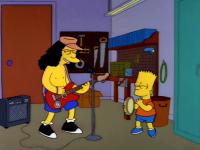 Imagen Promocional de El Rock de Otto Temporada 3 de Los Simpson
