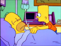 Imagen Promocional de A Esto Hemos Llegado Temporada 4 de Los Simpson