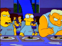 Imagen Promocional de Marge encadenada Temporada 4 de Los Simpson