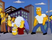 Imagen Promocional de Hermano Mayor, Hermano Menor Temporada 4 de Los Simpson