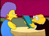 Imagen Promocional de La Elección de Selma Temporada 4 de Los Simpson