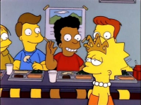 Imagen Promocional de La Reina de la Belleza Temporada 4 de Los Simpson