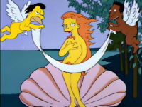 Imagen Promocional de La Última Tentación de Homero Temporada 5 de Los Simpson