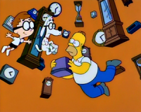 Imagen Promocional de Especial de Noche de Brujas de los Simpson V Temporada 6 de Los Simpson