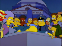 Imagen Promocional de Quién Mató al Sr. Burns (Primera Parte) Temporada 6 de Los Simpson