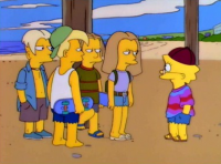 Imagen Promocional de Yo Amo a Lisa Temporada 7 de Los Simpson