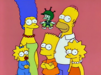 Imagen Promocional de El Repertorio de Refritos de los Simpson Temporada 8 de Los Simpson