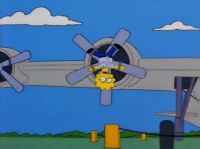 Imagen Promocional de La Guerra Secreta de Lisa Simpson Temporada 8 de Los Simpson