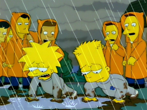 Imagen Promocional del capítulo La Guerra Secreta de Lisa Simpson Temporada 8 de Los Simpson