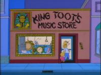Imagen Promocional de El Sax de Lisa Temporada 9 de Los Simpson