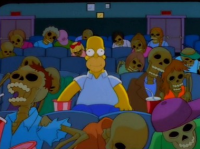 Imagen Promocional de Especial de noche de brujas de los Simpson VIII Temporada 9 de Los Simpson
