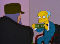 Imagen Promocional de Misión Deducible Temporada 9 de Los Simpson